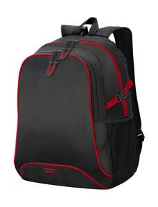 Shugon SH7677 - Osaka Basic Backpack Zwart/Rood