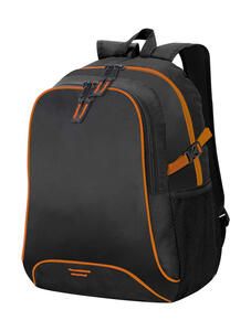 Shugon SH7677 - Osaka Basic Backpack Zwart/oranje