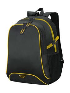 Shugon SH7677 - Osaka Basic Backpack Zwart/Geel