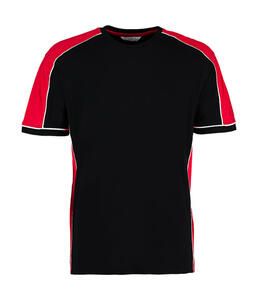 Formula Racing KK516 - Formula Racing® Estoril T-Shirt Zwart/Rood/Wit