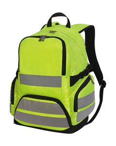 Shugon SH7702 - Hi-Vis Backpack London Hi-Vis Geel