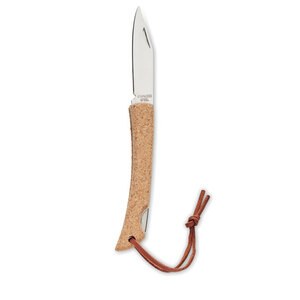 GiftRetail MO6956 - BLADEKORK Opvouwbaar mes met kurk