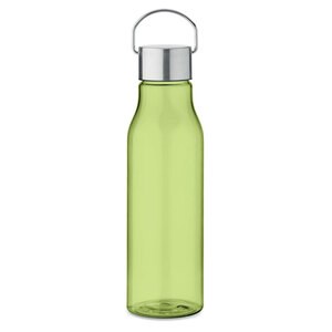 GiftRetail MO6976 - VERNAL RPET fles met PP dop 600 ml Transparante kalk