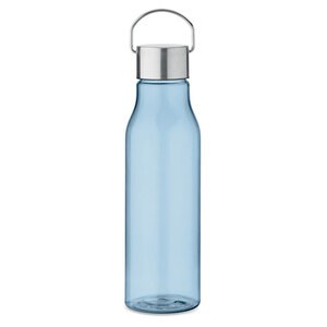 GiftRetail MO6976 - VERNAL RPET fles met PP dop 600 ml transparant lichtblauw