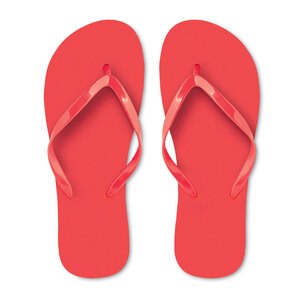 No Brand MO9082 - HONOLULU PE slippers Rood