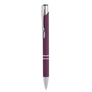 EgotierPro 39052 - Aluminium Pen met Rubber Afwerking THESIS Morado