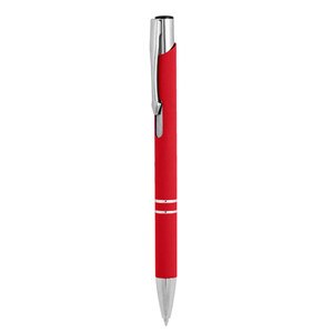 EgotierPro 39052 - Aluminium Pen met Rubber Afwerking THESIS Rood