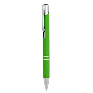 EgotierPro 39052 - Aluminium Pen met Rubber Afwerking THESIS Groen