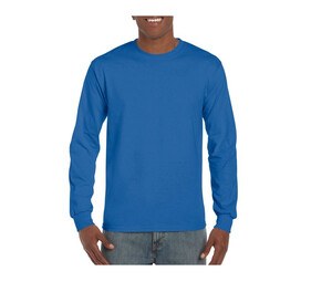 Gildan GN186 - Ultra Katoen T-shirt Lange Mouw voor volwassenen Koninklijke