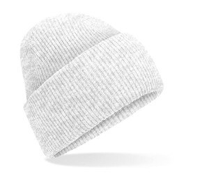 BEECHFIELD BF385R - CLASSIC ENGINEERED BEANIE MET DIEPE MANCHET Cloud Grey