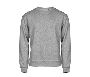 Tee Jays TJ5100 - Sweater met ronde hals van biologisch katoen Heide Grijs