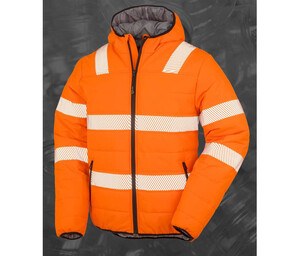 RESULT RS500X - Veste haute visibilité en polyester recyclé Fluor oranje