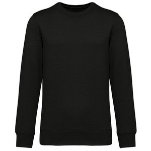 Kariban K4040 - Gerecycleerde uniseks sweater met ronde hals Zwart