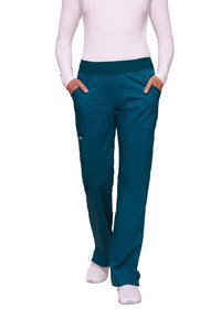 Cherokee CHWWE110 - Cargobroek met standaard taille en zonder sluiting voor dames Caribisch Blauw