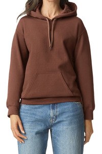 Gildan GISF500 - Sweater met capuchon Midweight Softstyle Cocoa