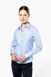 Kariban K538 - DAMES NON-IRON BLOUSE LANGE MOUWEN