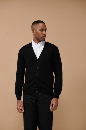 Henbury H722 - Mens Lightweight V Cardigan