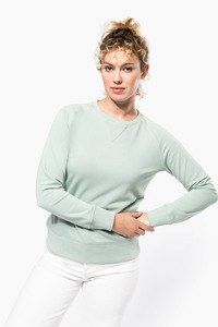 Kariban K481 - Damessweater BIO ronde hals raglanmouwen