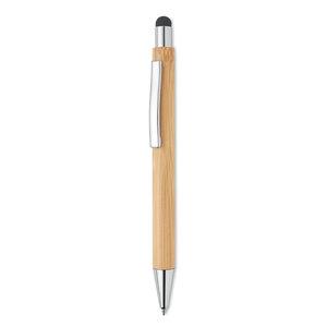 GiftRetail MO9945 - BAYBA Bamboe stylus balpen