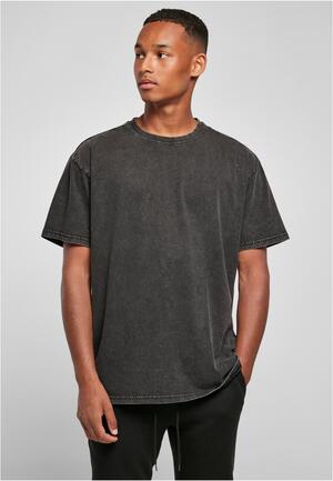 Build Your Brand BY189C - Zuurgewassen zwaar oversized T-shirt