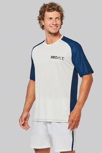 PROACT PA4030 - Tweekleurig padel-T-shirt met raglanmouwen voor heren