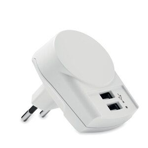 Skross MO6882 - EURO USB CHARGER 2XA Skross Euro USB Lader (2xA)