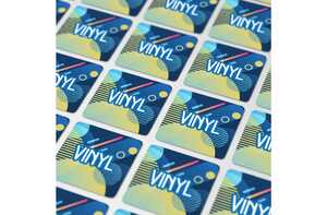 TopPoint LT99152 - Vinyl Sticker Vierkant 20x20mm