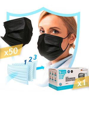 Virshields VS023T - Medisch gezichtsmasker 3-laags