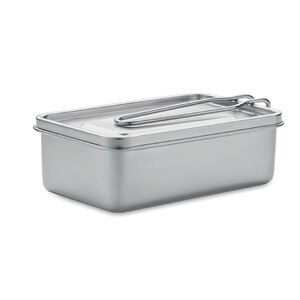 GiftRetail MO2224 - TAMELUNCH Roestvrijstalen lunchbox
