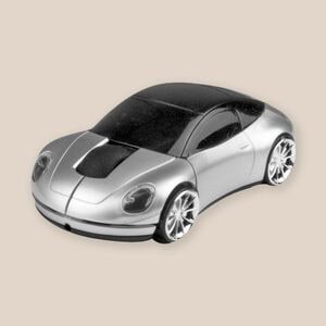 EgotierPro 33575 - Auto-vormige Draadloze Muis met USB-Ontvanger CAR