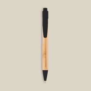 EgotierPro 50016 - Bamboe Pen met PP en Tarwevezel MALMO
