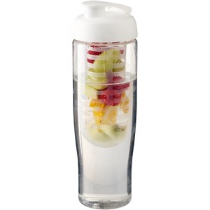 GiftRetail 210041 - H2O Active® Tempo 700 ml sportfles en infuser met flipcapdeksel